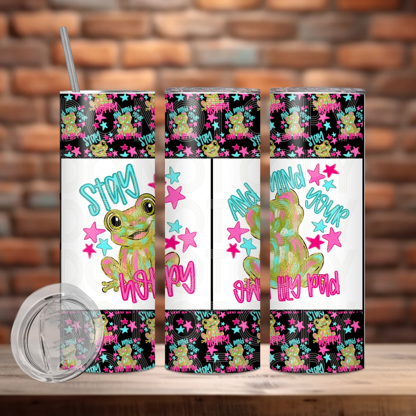 Stay Hoppy Tumbler PNG Design