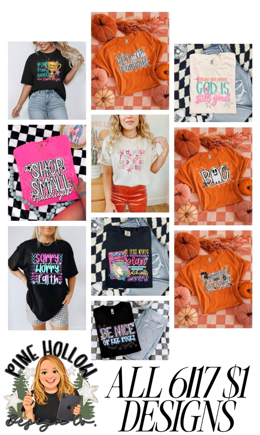 ALL 6/17 $1 DESIGNS