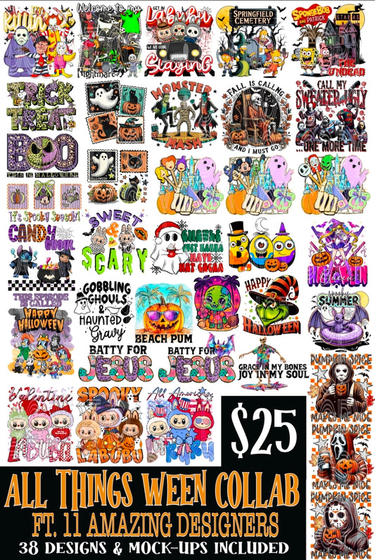ALL THE WEEN COLLAB FT 12 DESIGNERS