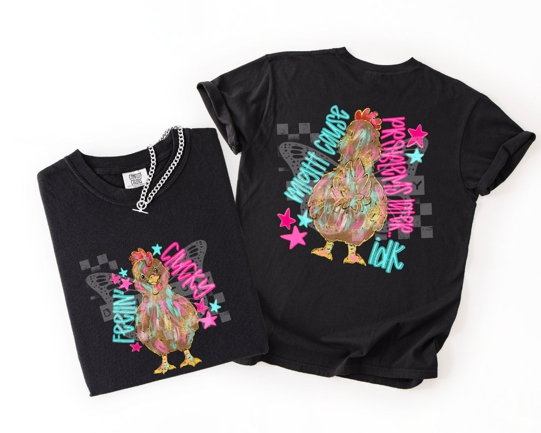 Feelin Clucky PNG Design