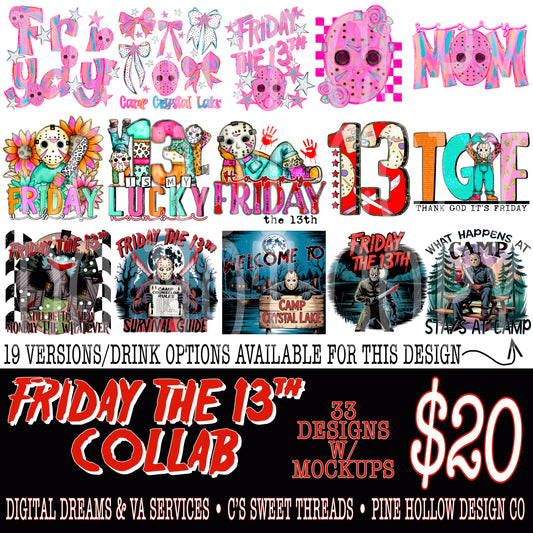 Friday The 13th Collab w/ Digital Dreams & VA Services And C's Sweet Threads