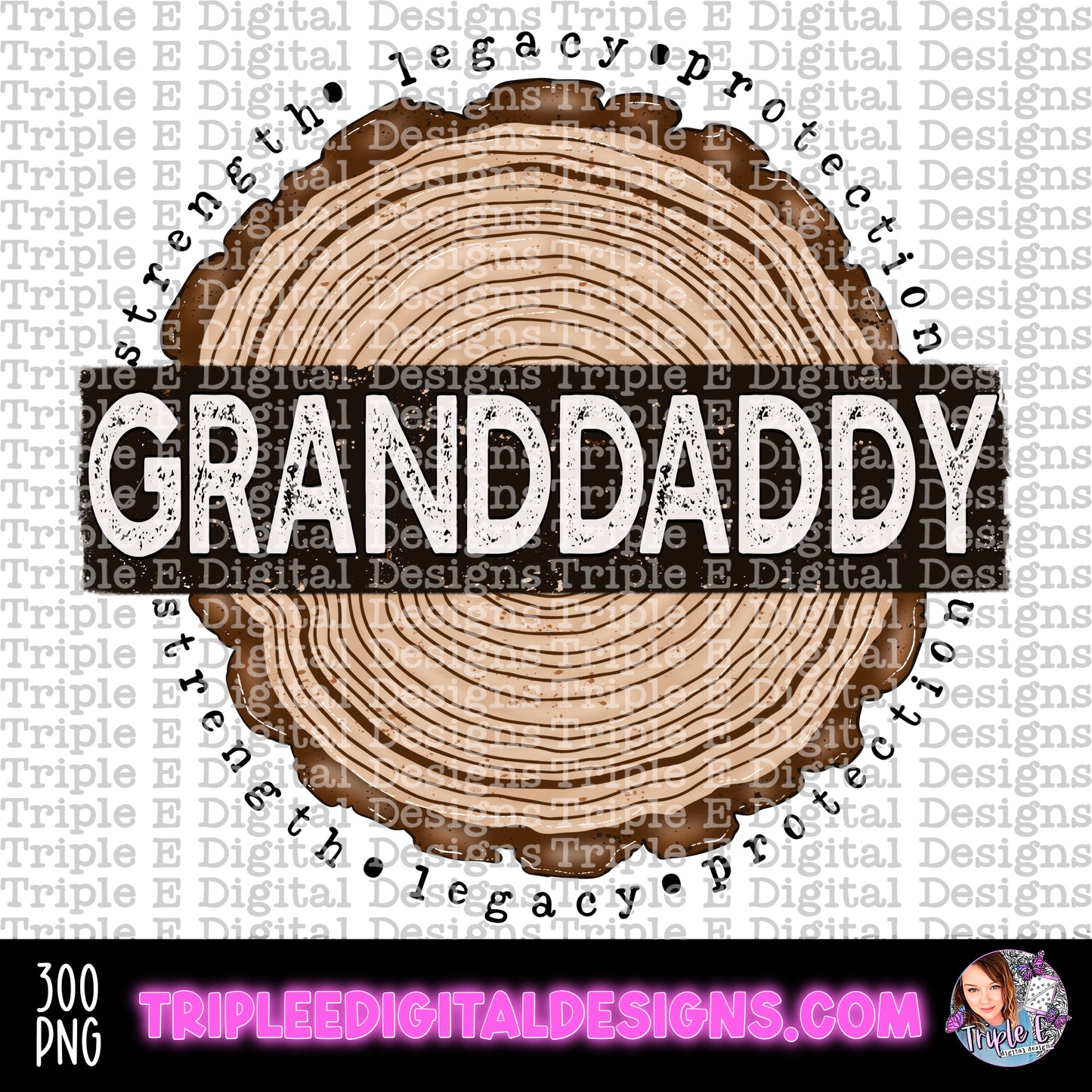 GrandDaddy Tree Rings PNG