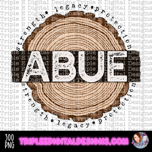 Abue Tree Rings PNG