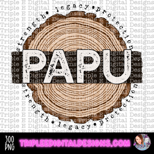 Papu Tree Rings PNG