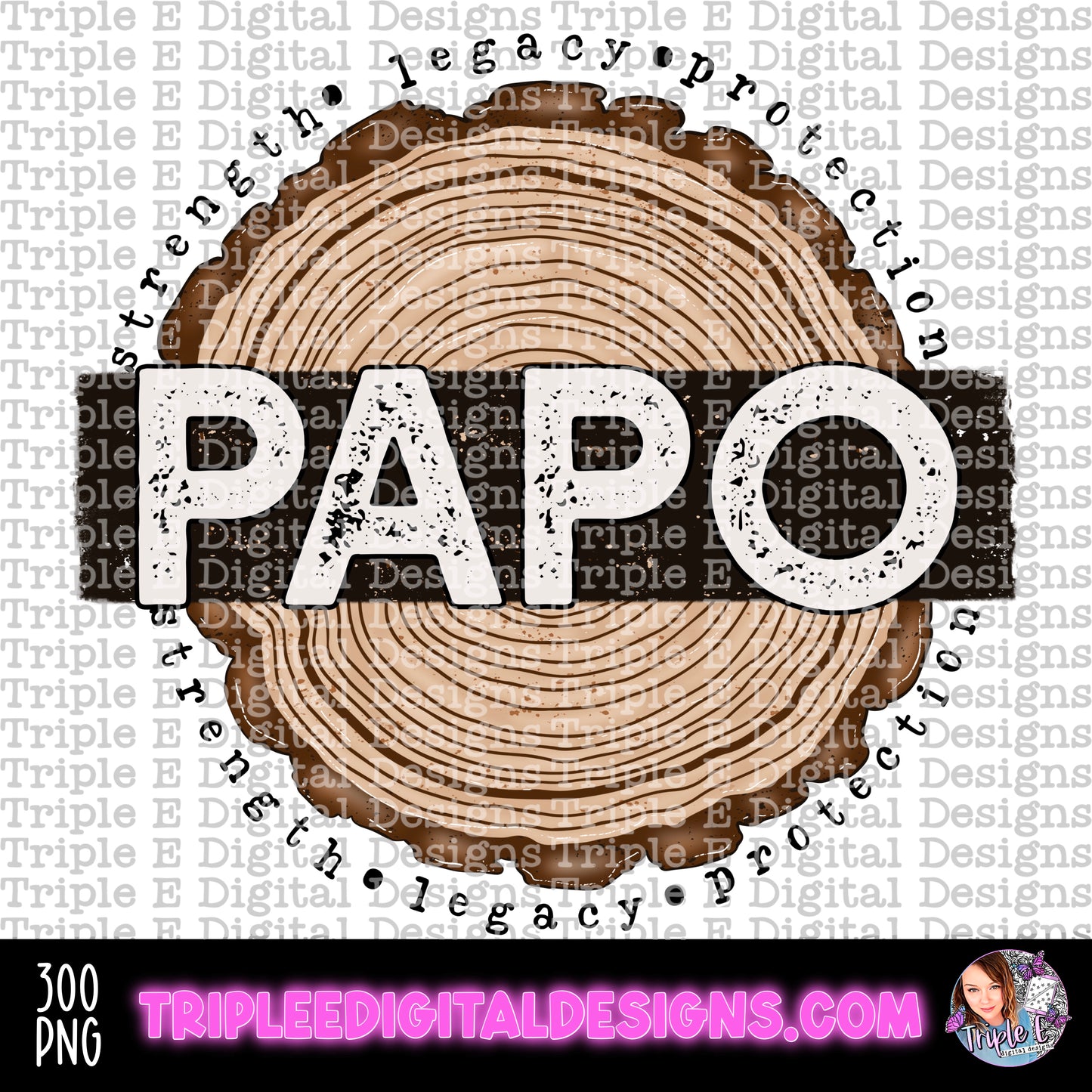 Papo Tree Rings PNG