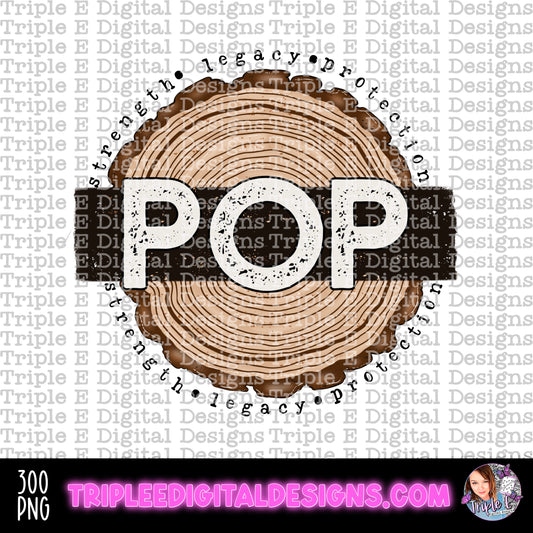 Pop Tree Rings PNG