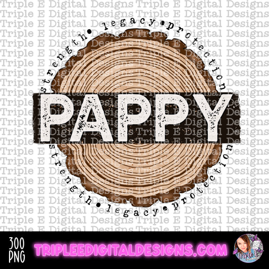 Pappy Tree Rings PNG