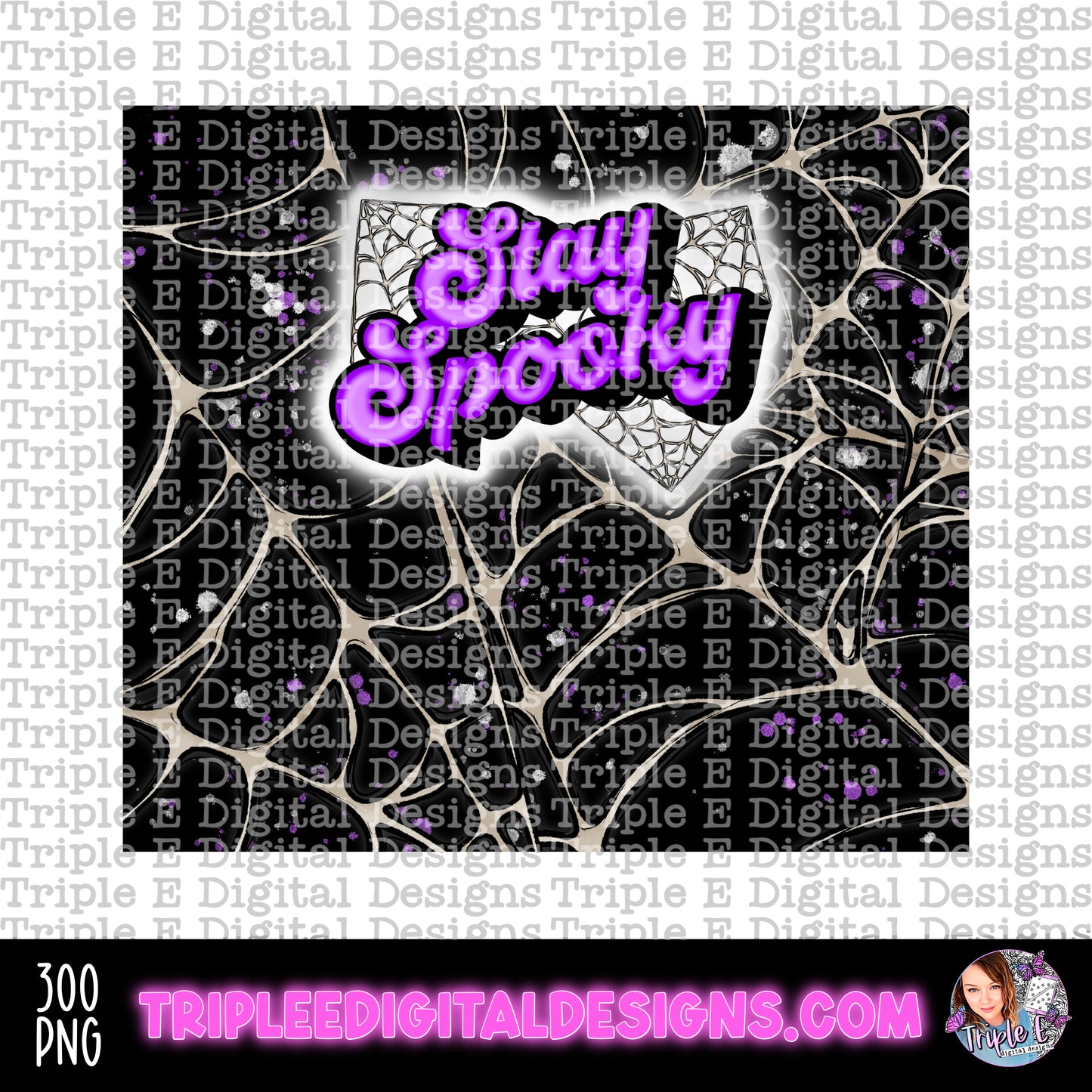 Stay Spooky Tumbler PNG