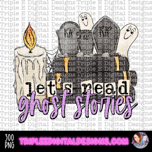 Let’s Read Ghost Stories PNG