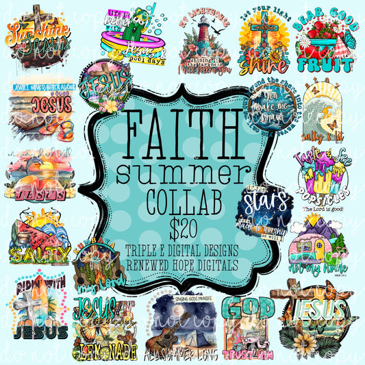 Summer Faith Collab w/ Renewed Hope Digitals