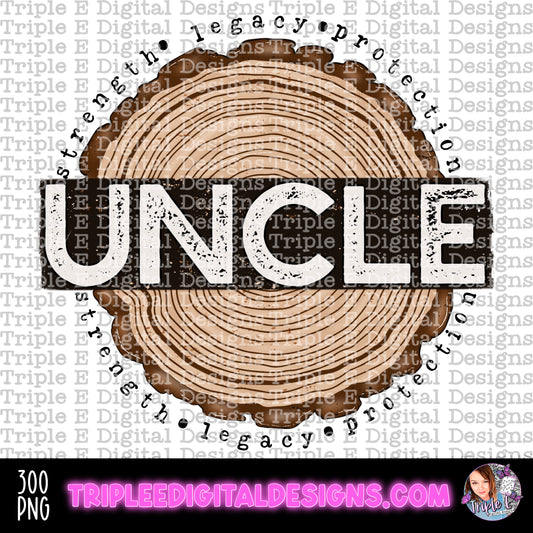 Uncle Tree Rings PNG