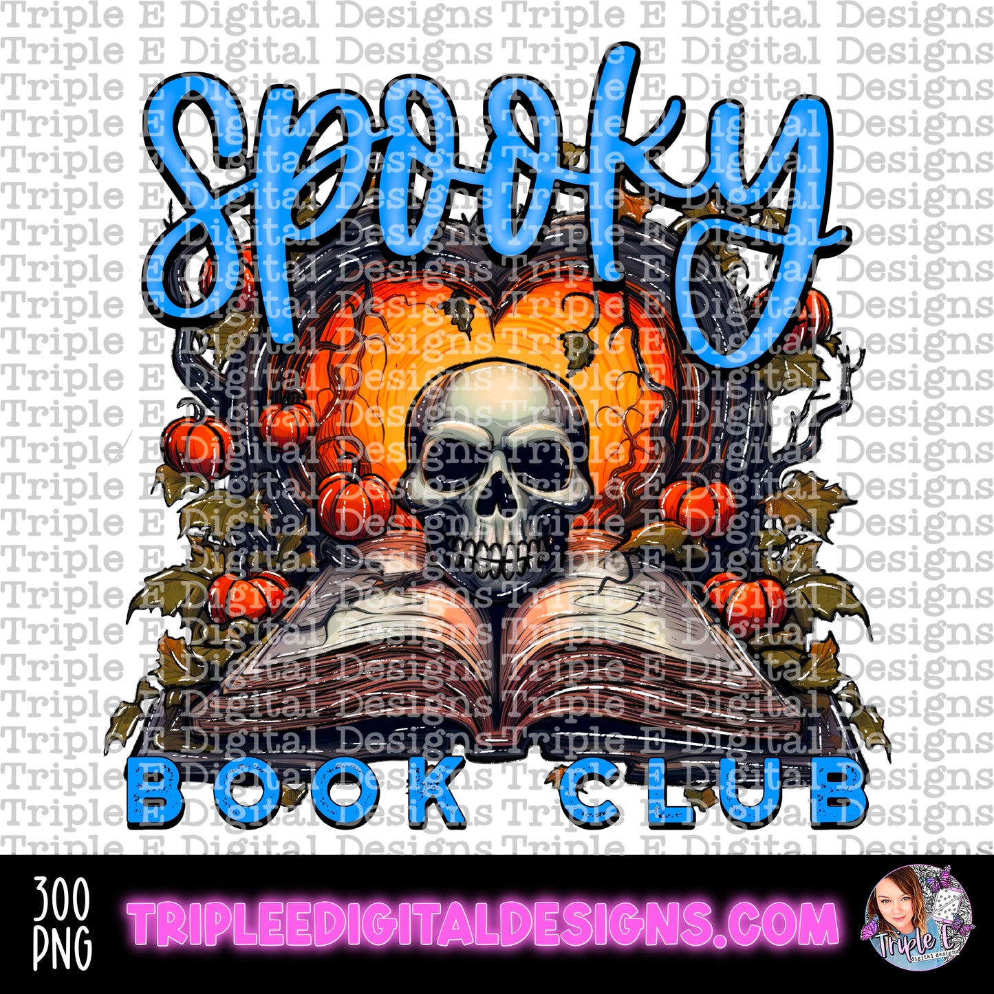 Spooky Book Club PNG