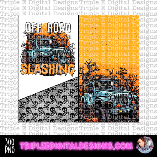 Off Road Slashing Tumbler PNG