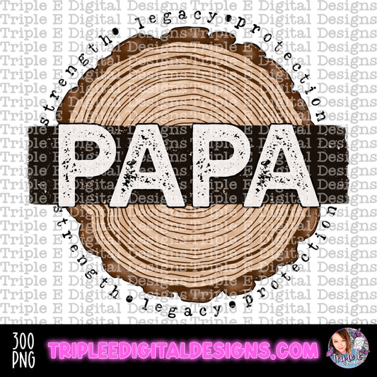 Papa Tree Rings PNG