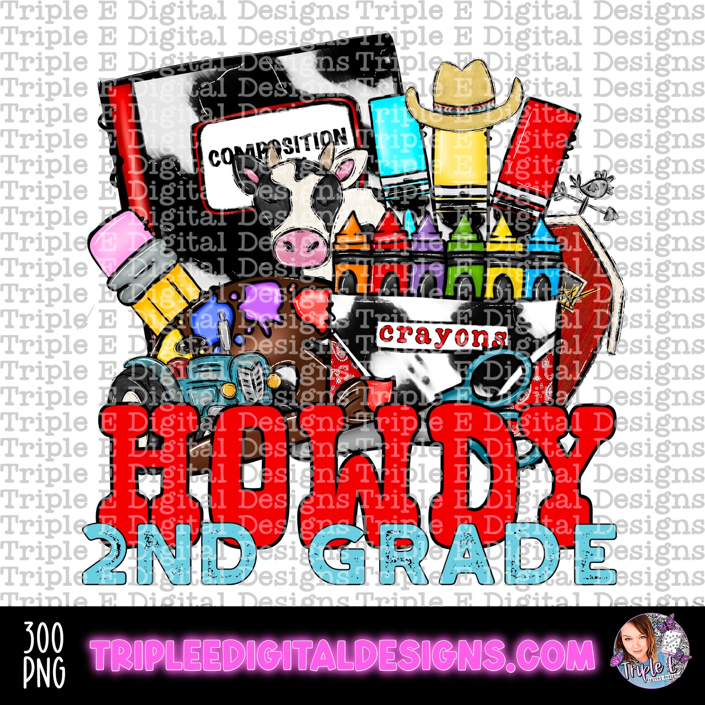 Howdy 2nd Grade PNG