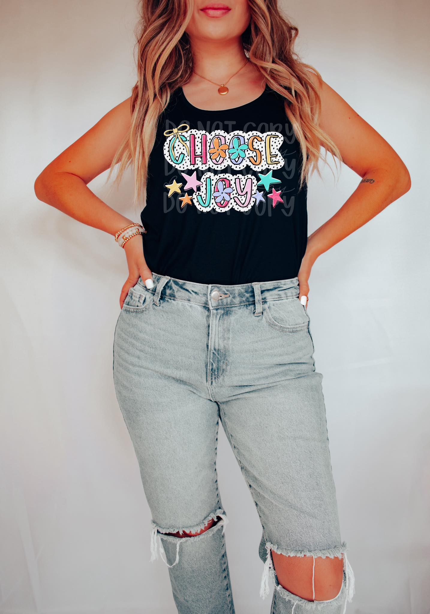 Choose Joy Happy Dots PNG Design