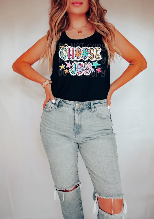 Choose Joy Happy Dots PNG Design