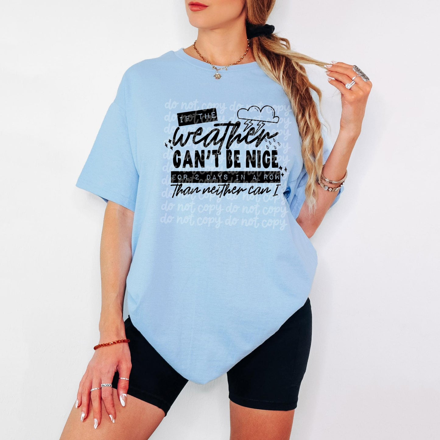 If The Weather PNG Design