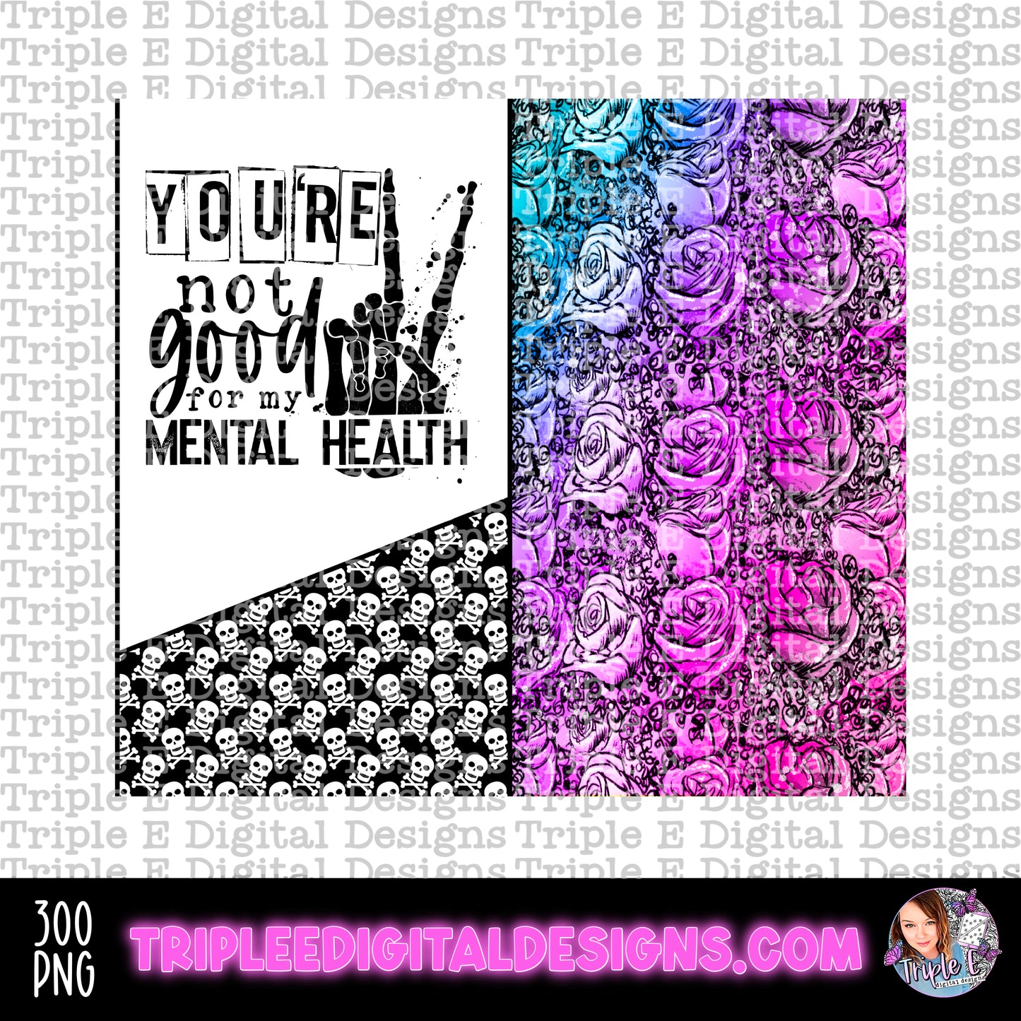 You’re Not Good For My Mental Health Tumbler