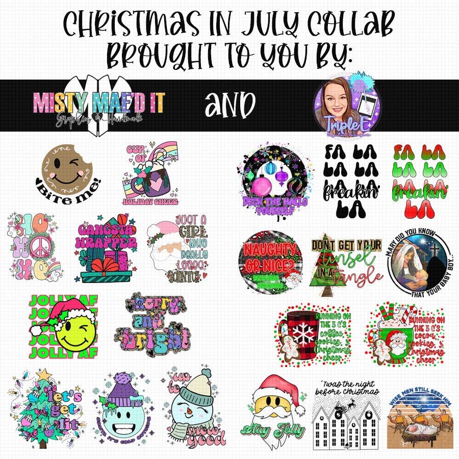 Christmas in July Collab Bundle with Misty Mae'd It