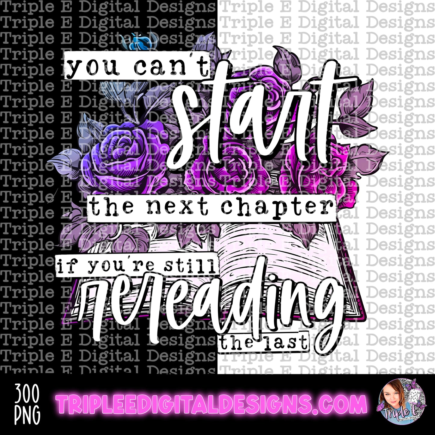 You Can’t Start The Next Chapter PNG