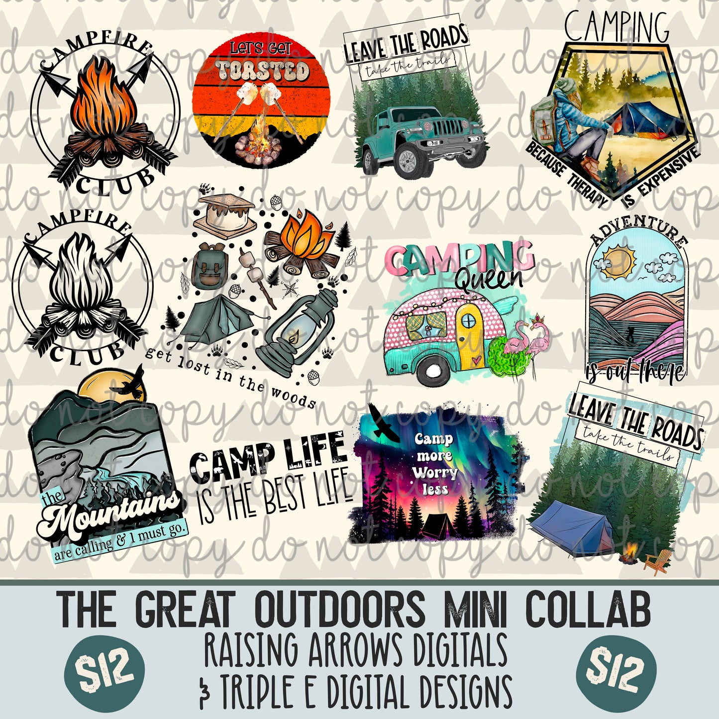 The Great Outdoors Collab with Raising Arrows Digital