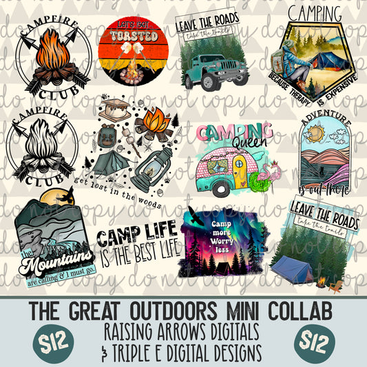 The Great Outdoors Collab with Raising Arrows Digital