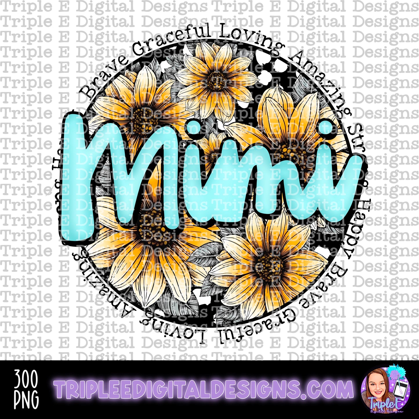 Mimi Sunflowers PNG