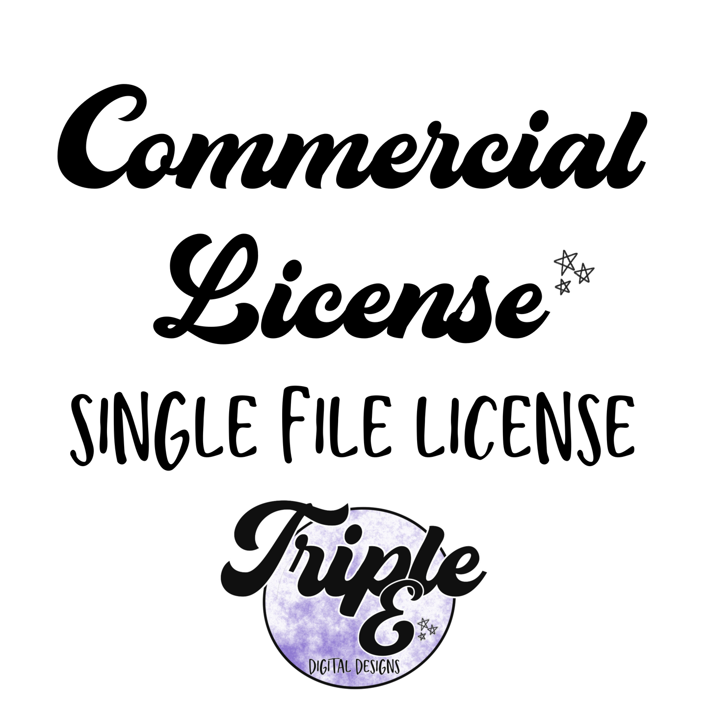 Single file license to sell transfers