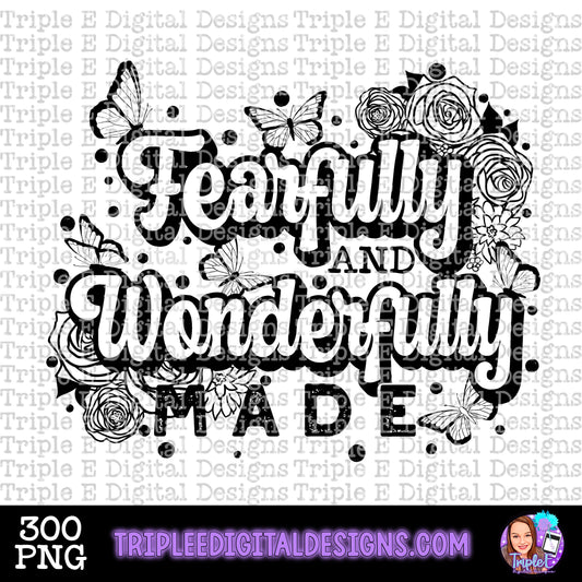 Fearfully and Wonderfully Made PNG