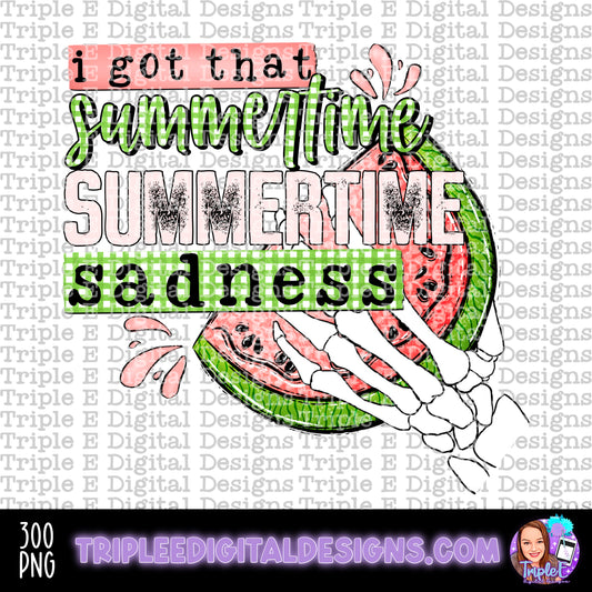 I’ve Got That Summertime Sadness PNG