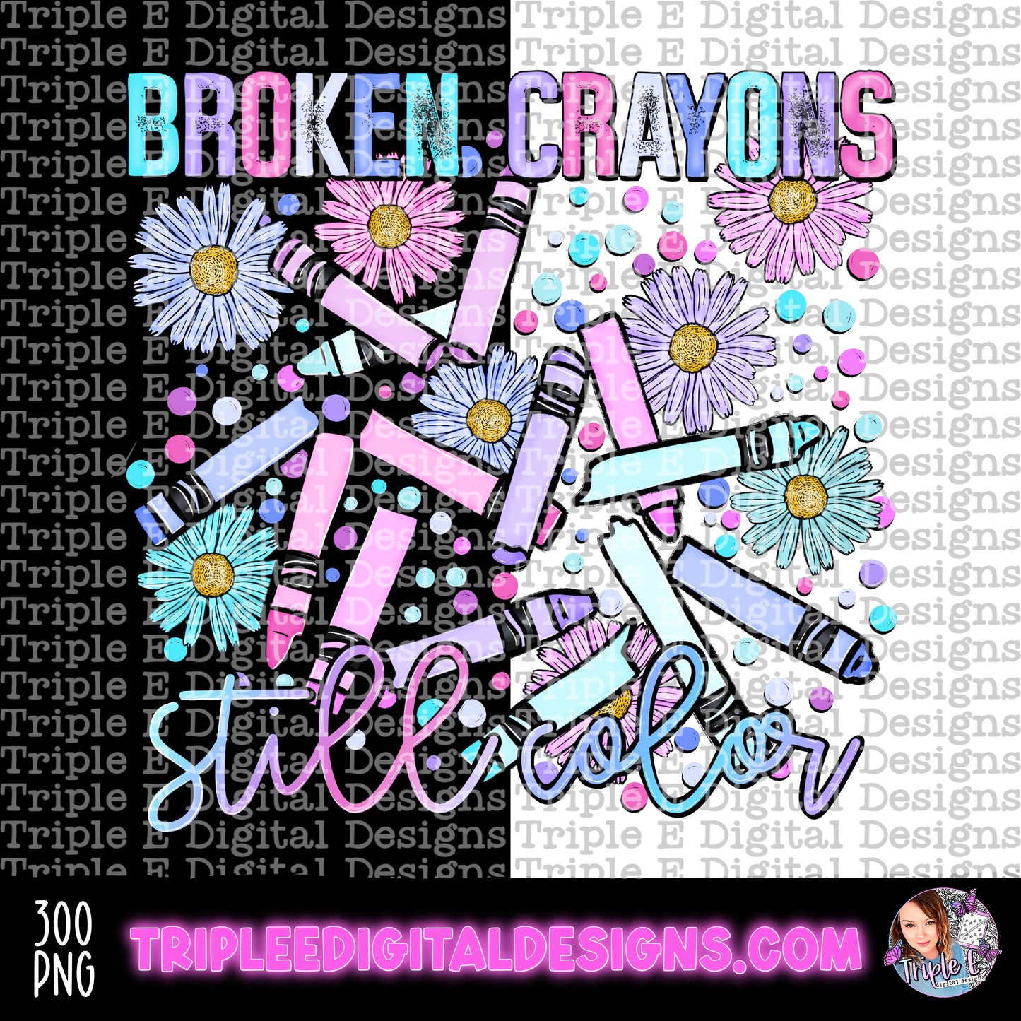 Broken Crayons Still Color PNG