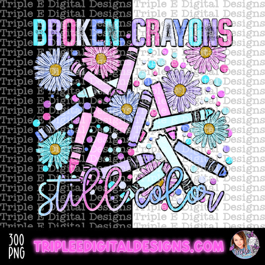 Broken Crayons Still Color PNG