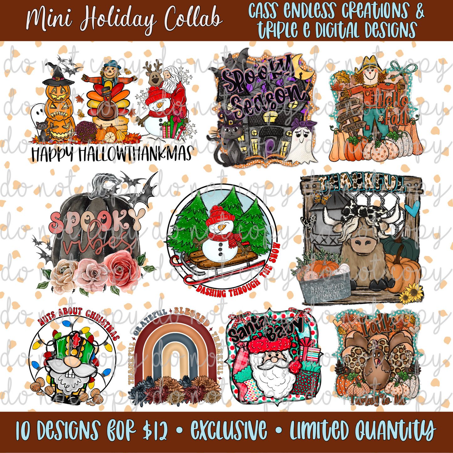 Mini Holiday Collab w/Cass Endless Creations