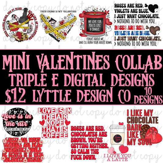 Mini Valentines Collab w/Lyttle Design Co.