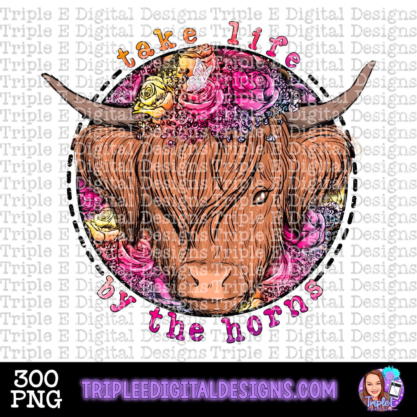 Take Life by the Horns PNG