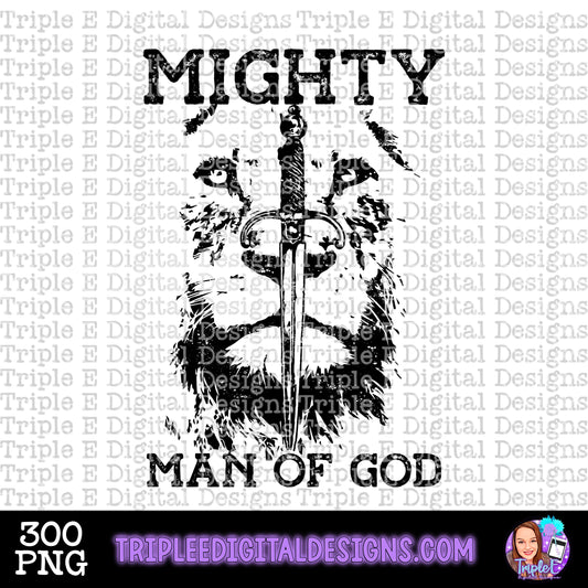 Mighty Man of God PNG