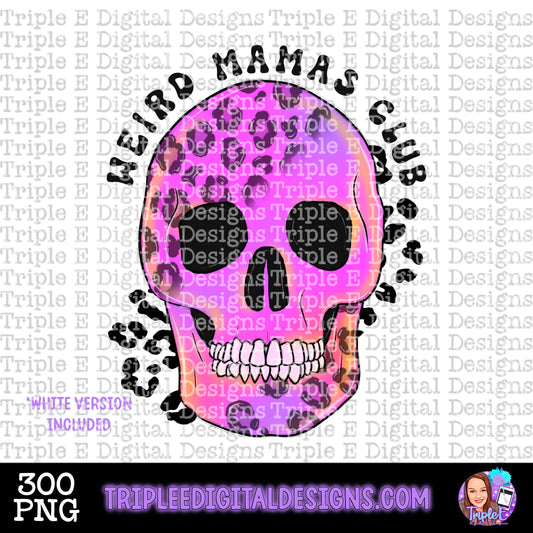 Weird Mamas Club Pocket PNG