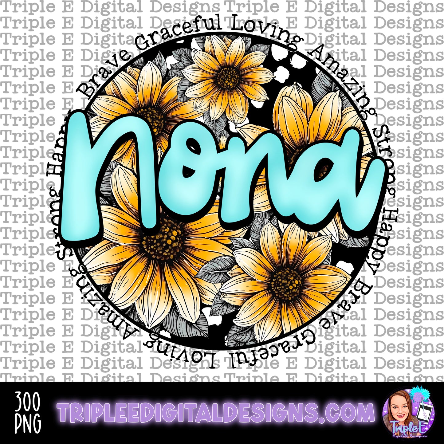 Nona Sunflowers PNG